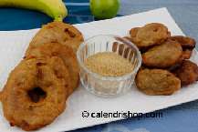 Beignets banane et ananas