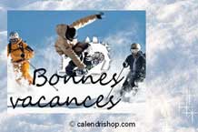 Bonne vacances d'hiver